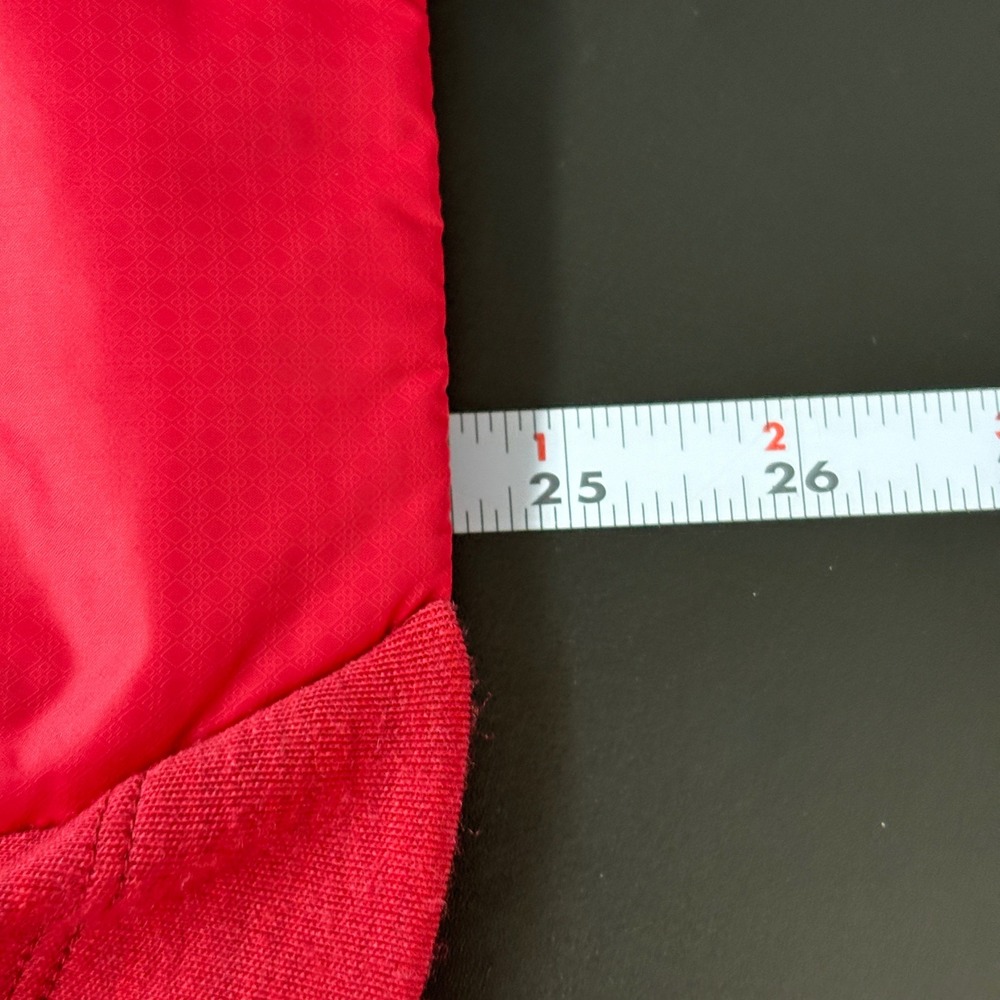 Smartwool Women Vest Medium Red Merino Wool Smarloft Hooded Quilted Full Zip - Picture 16 of 16